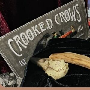 PALO SANTO INCENSE RESIN CROW SKULL ALCHEMY OF ENGLAND